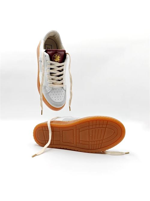 sneakers pelle SAINT SNEAKER | SAIL CLUB MBIANCO/ GHIACCIO/ BORDEAUX